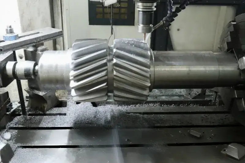 Herringbone Gear Shaft-3